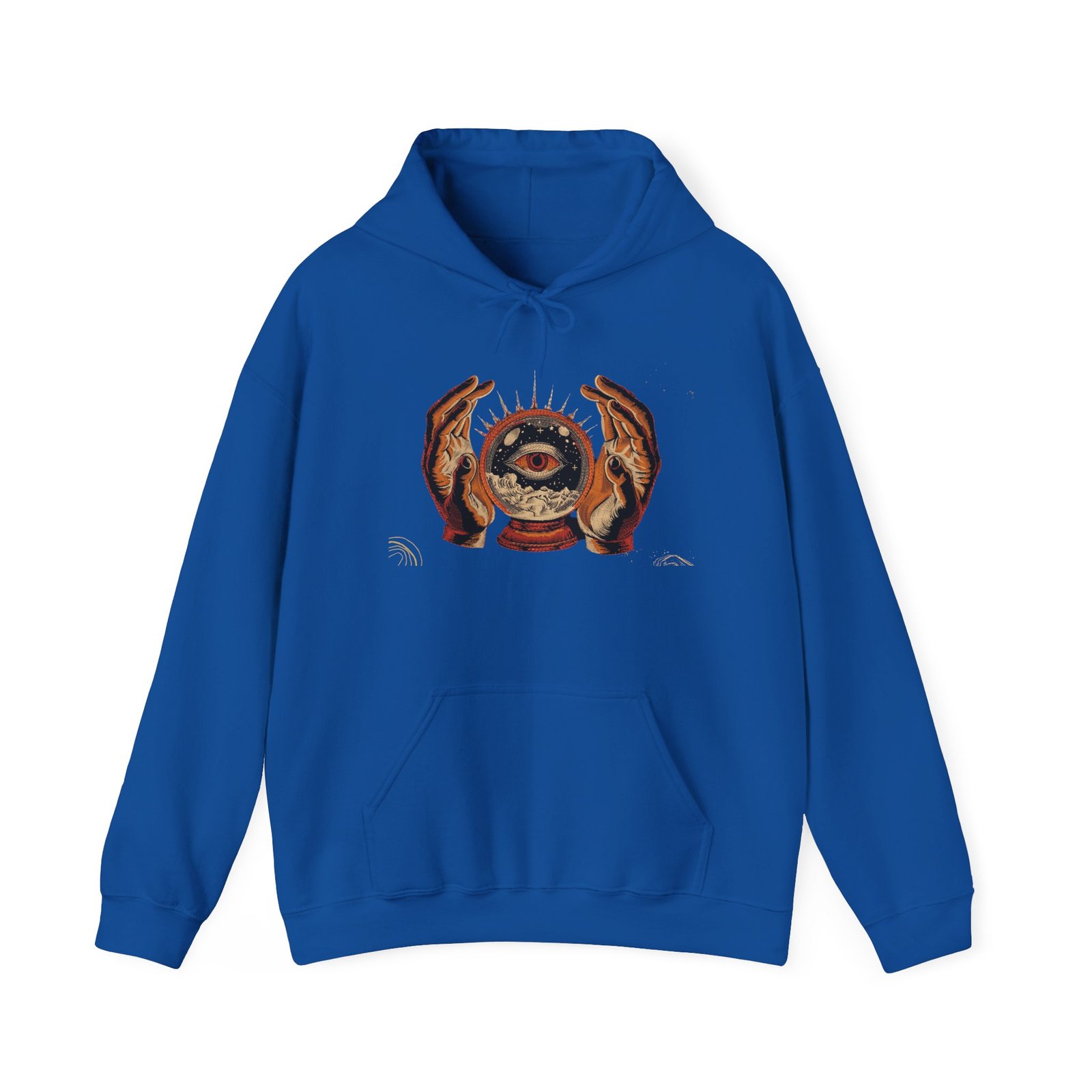 Mystic Fortune Hoodie — Crystal Ball & All-Seeing Eye Graphic hooded sweatshirt unsexes hoodie kids clothing womens clothing - Image 13