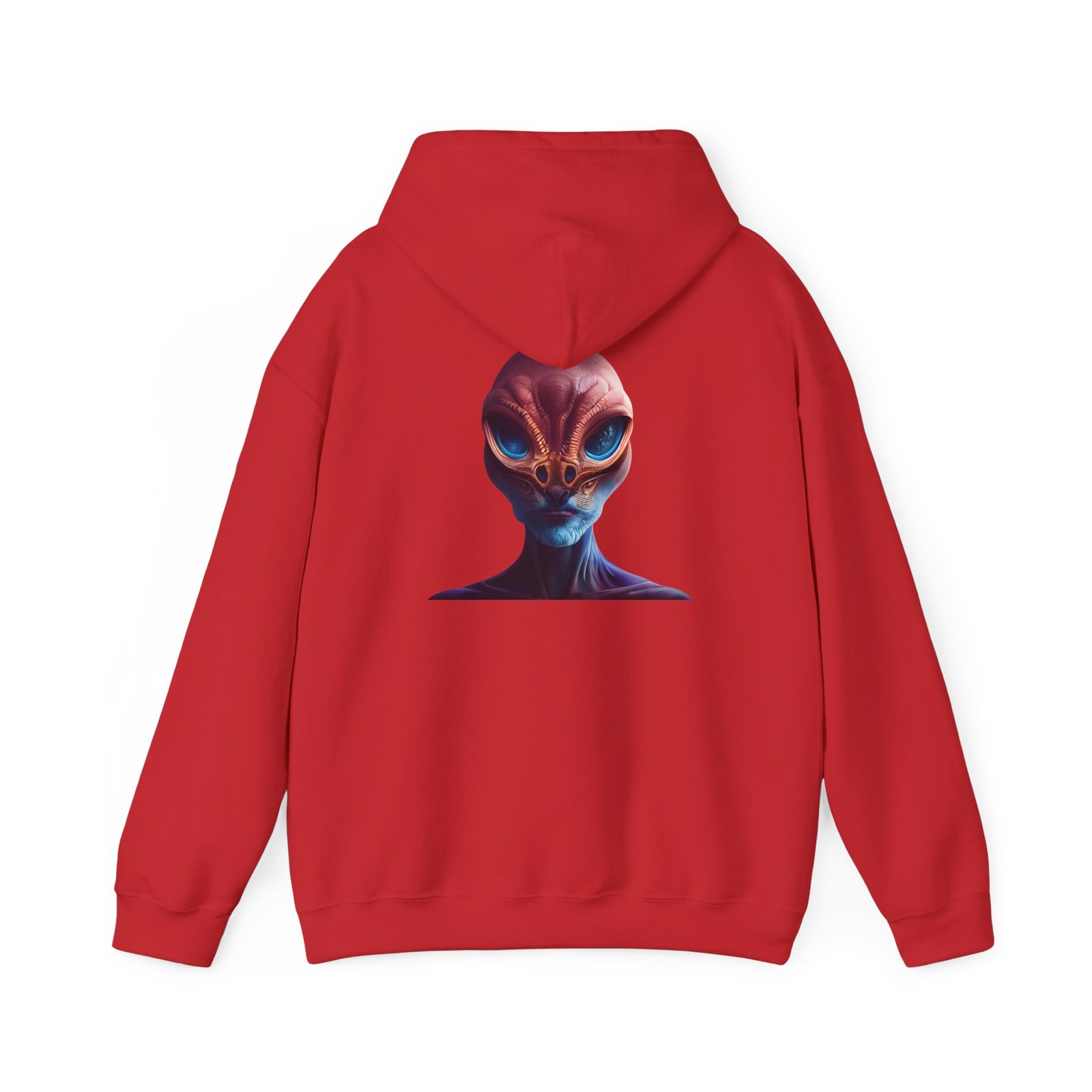 Alien Hoodie Extraterrestrial hooded Sweatshirt hoodie digital Authority - Image 6